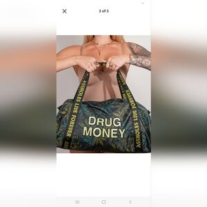 Assholes live forever duffle bag